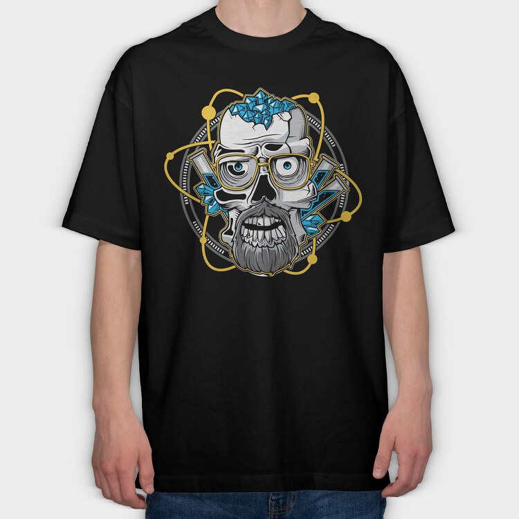 Sciencehead, Tricou Oversize Barbati (Unisex)