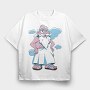 God Old Man, Tricou Oversize Barbati (Unisex)