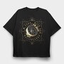 Golden Compass Dark Cottage Tote, Tricou Oversize Barbati (Unisex)