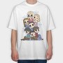 Science Squad, Tricou Oversize Barbati (Unisex)