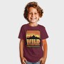 Retro Sunset Wild Adventures, Tricou Copii