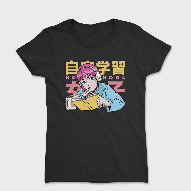 Self Study School Girl, Tricou Femei