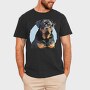 Mosaic Rottweiler, Tricou Barbati (Unisex)