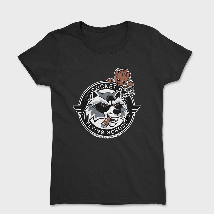 Rocket Raccoon School, Tricou Femei