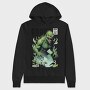 Gooey Monster Comic Goey Trend, Hanorac Oversize Barbati (Unisex)