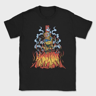 Fire Witch, Tricou Barbati (Unisex)