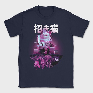 Floating Island Kittie City, Tricou Barbati (Unisex)