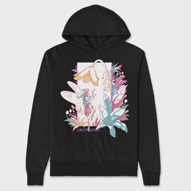 Small Fairy With Flowers Fairy Core 05, Hanorac Oversize Barbati (Unisex)