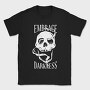 Smoke Skull Embrace Darkness, Tricou Barbati (Unisex)