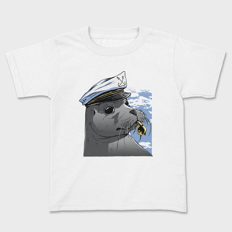 Seal Captains Hat, Tricou Copii