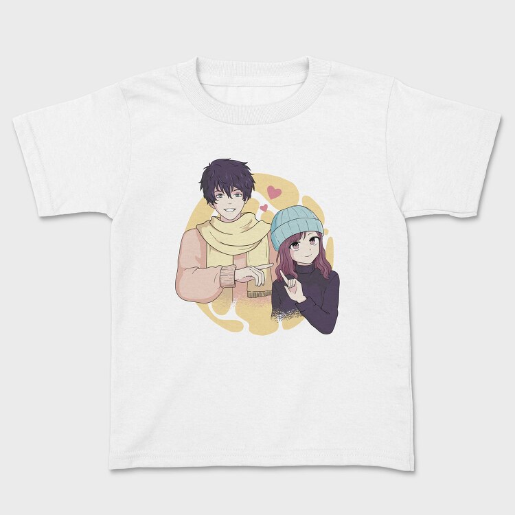Scarf Love Couple, Tricou Copii