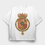 Royal Heraldry, Tricou Oversize Barbati (Unisex)