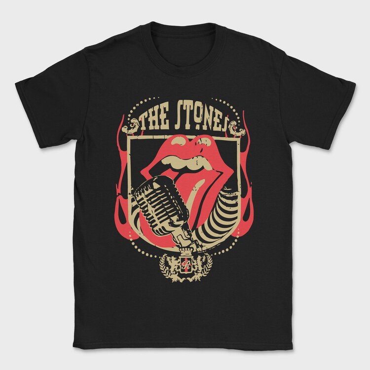 Rolling Stones Lips, Tricou Barbati (Unisex)