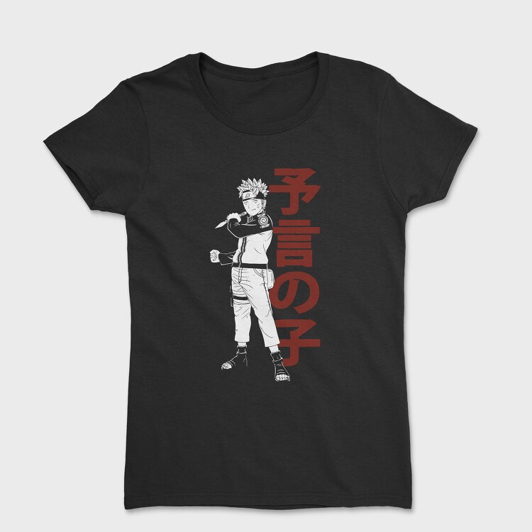 Red Kanji Words, Tricou Femei
