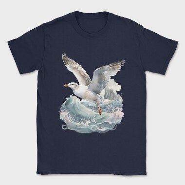 Flying Seagull 1, Tricou Barbati (Unisex)
