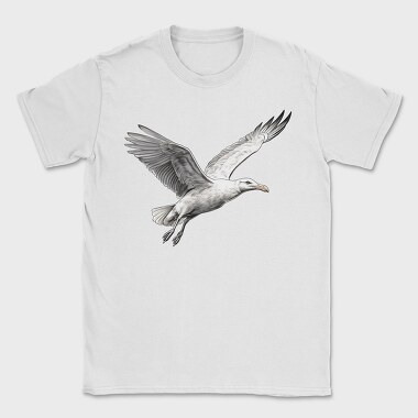 Flying Seagull 2, Tricou Barbati (Unisex)