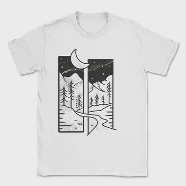Forest Frames, Tricou Barbati (Unisex)