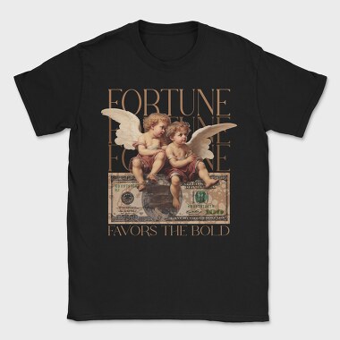 Fortune Favors, Tricou Barbati (Unisex)