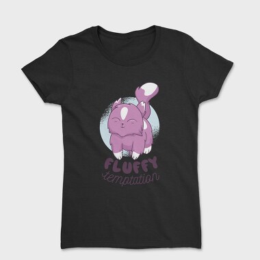 Fluffy Cat, Tricou Femei