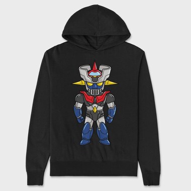 Robotic Warrior, Hanorac Oversize Barbati (Unisex)