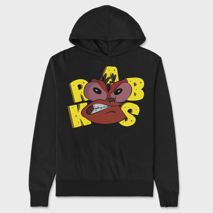 Robbie Roasts, Hanorac Oversize Barbati (Unisex)