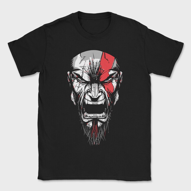 Red Skull Grin, Tricou Barbati (Unisex)