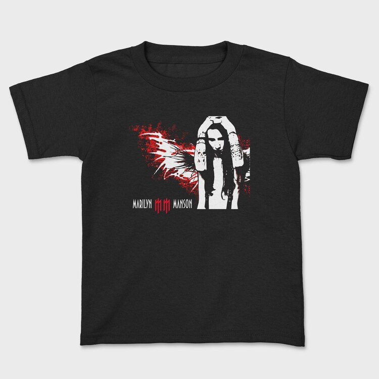 Red Monogram Face, Tricou Copii