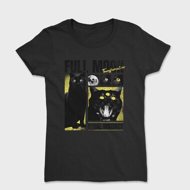 Full Moon Cat, Tricou Femei