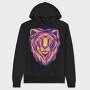 Colorful Lion, Hanorac Oversize Barbati (Unisex)