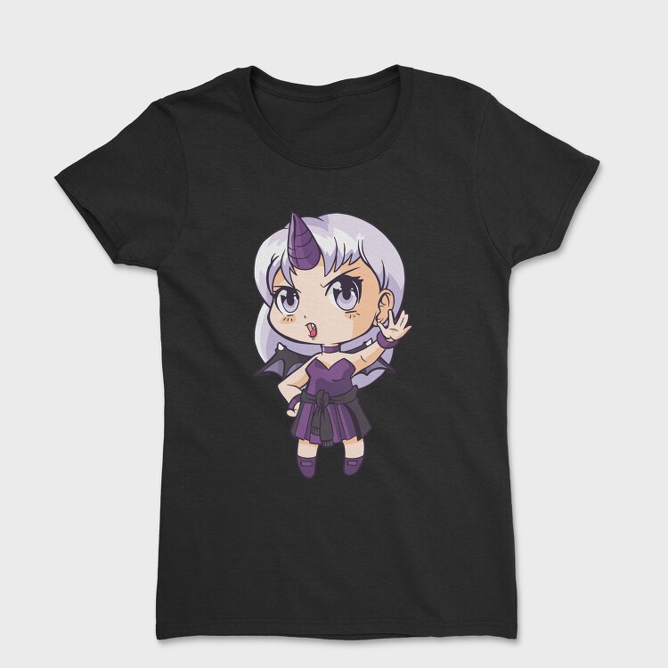 Purple Unicorn Girl, Tricou Femei