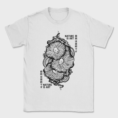 Fungi Nature Art, Tricou Barbati (Unisex)