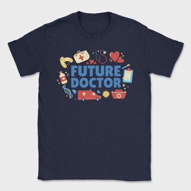 Future Doctor Quote, Tricou Barbati (Unisex)