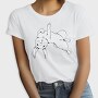 Rabbit Middle Finger, Tricou Femei