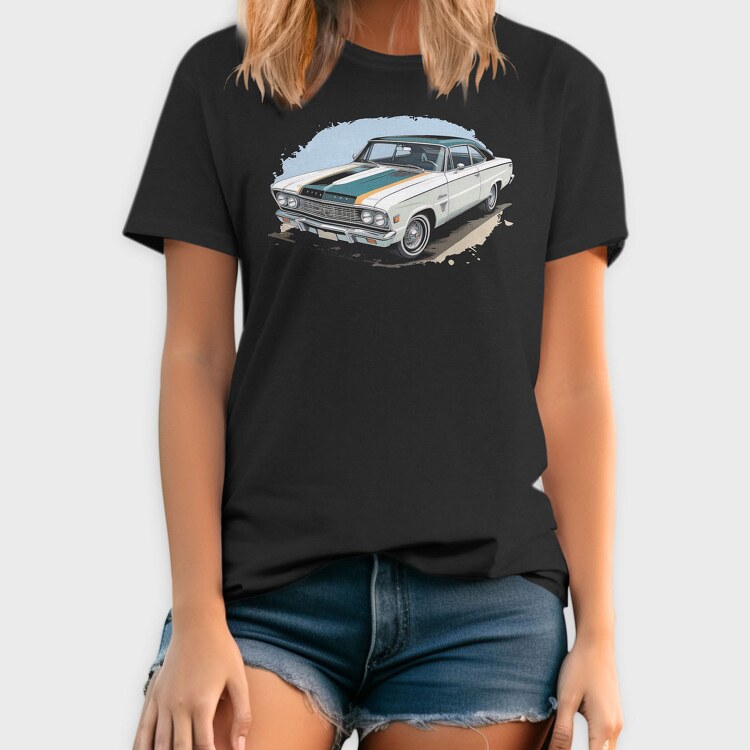 Muscle Car, Tricou Barbati (Unisex)