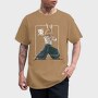 Rabbit Ninja, Tricou Barbati (Unisex)