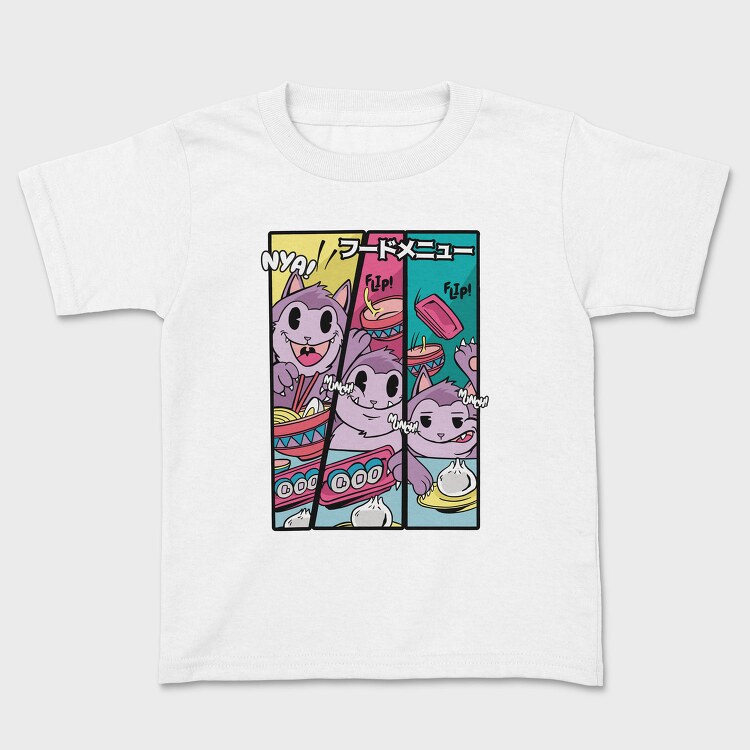 Ramen Munch Flip, Tricou Copii