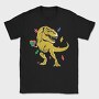 Puzzle Pie T Rex, Tricou Barbati (Unisex)