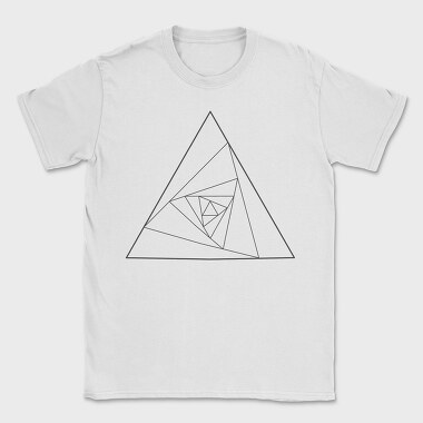Geometric Triangle, Tricou Barbati (Unisex)