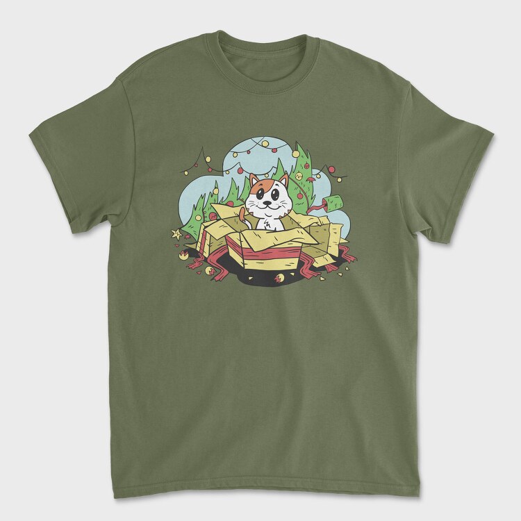 Gift Cat, Tricou Barbati (Unisex)