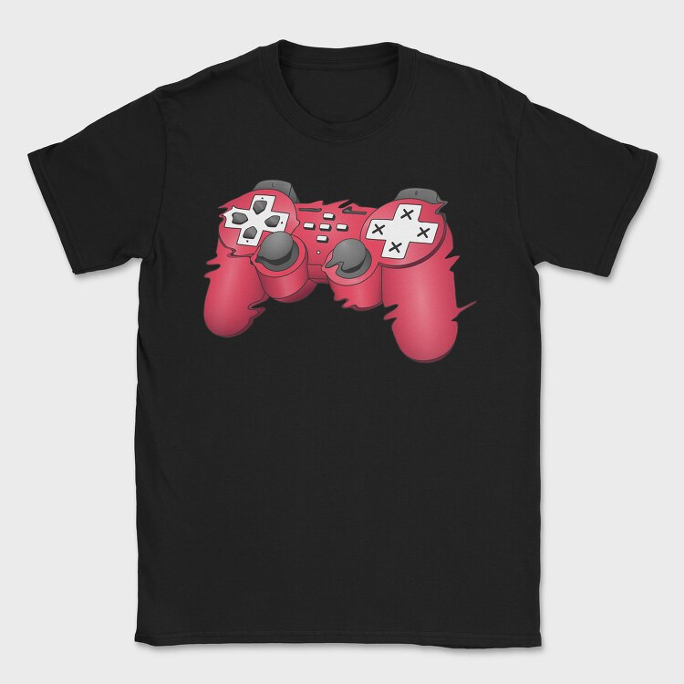 Ps4 Controller, Tricou Barbati (Unisex)