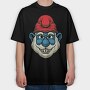 Polar Bear Skull, Tricou Oversize Barbati (Unisex)