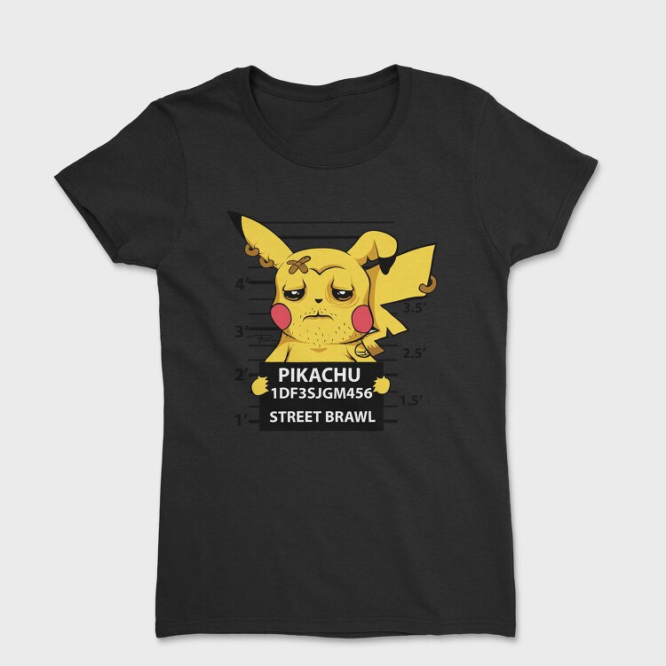 Pikachu Mugshot, Tricou Femei