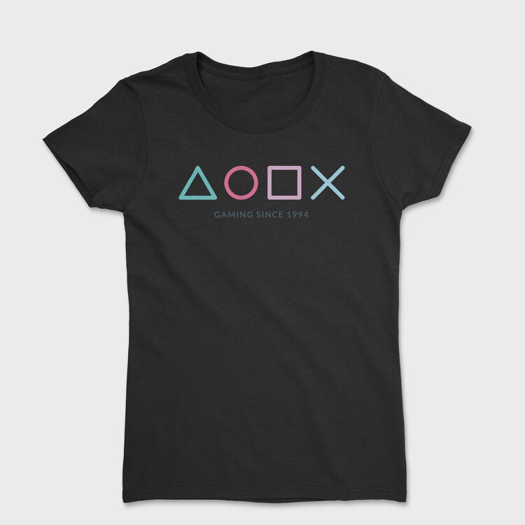 Playstation Icons, Tricou Femei
