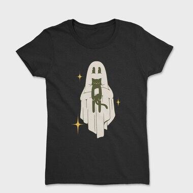 Ghost With Cat, Tricou Femei