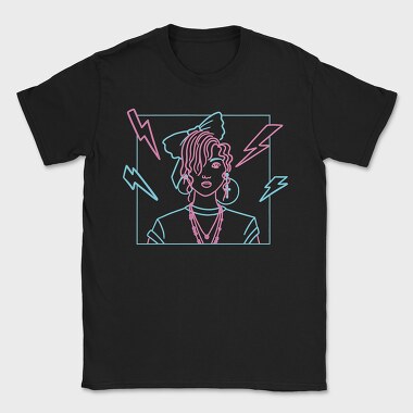 Girl 80 S, Tricou Barbati (Unisex)