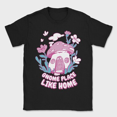 Gnome Like Home, Tricou Barbati (Unisex)