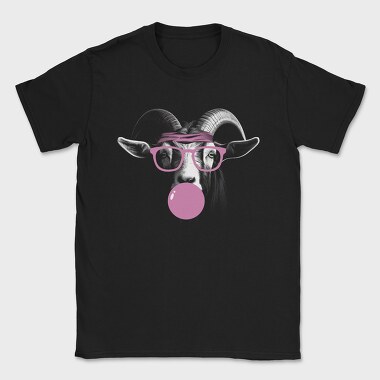 Goat Monochrome Bubblegum, Tricou Barbati (Unisex)