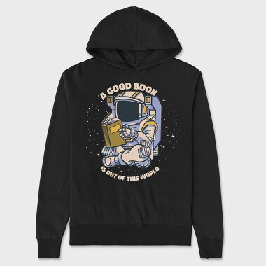 Good Book Astronaut, Hanorac Oversize Barbati (Unisex)