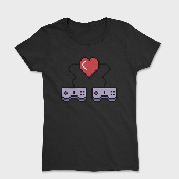 Pixelated Love, Tricou Femei