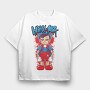 Popeye Grumpy, Tricou Oversize Barbati (Unisex)